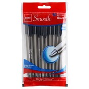 Wholesale - Cello Smooth 10 pack Ball Point, Black, UPC: 8904228153123